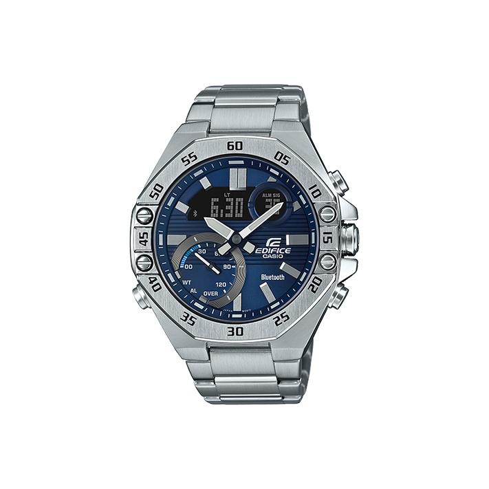 Casio Edifice Series Fashionable Business Bluetooth Classic Three-Eye Quartz Watch Men watches Silver ECB-10YD-2A Silver
Casio Edifice Series Fashionable Business Bluetooth Classic Three-Eye Quartz Watch Men watches Silver ECB-10YD-2A Silver