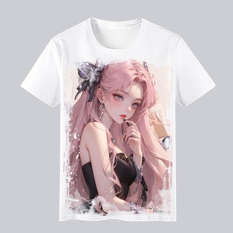 Pretty Girl Version of The Handsome Warrior Print Tshirt Suitable for Both Unisex and Women for The Summer Season of Shui Bing Yue S
Pretty Girl Version of The Handsome Warrior Print Tshirt Suitable for Both Unisex and Women for The Summer Season of Shui Bing Yue S