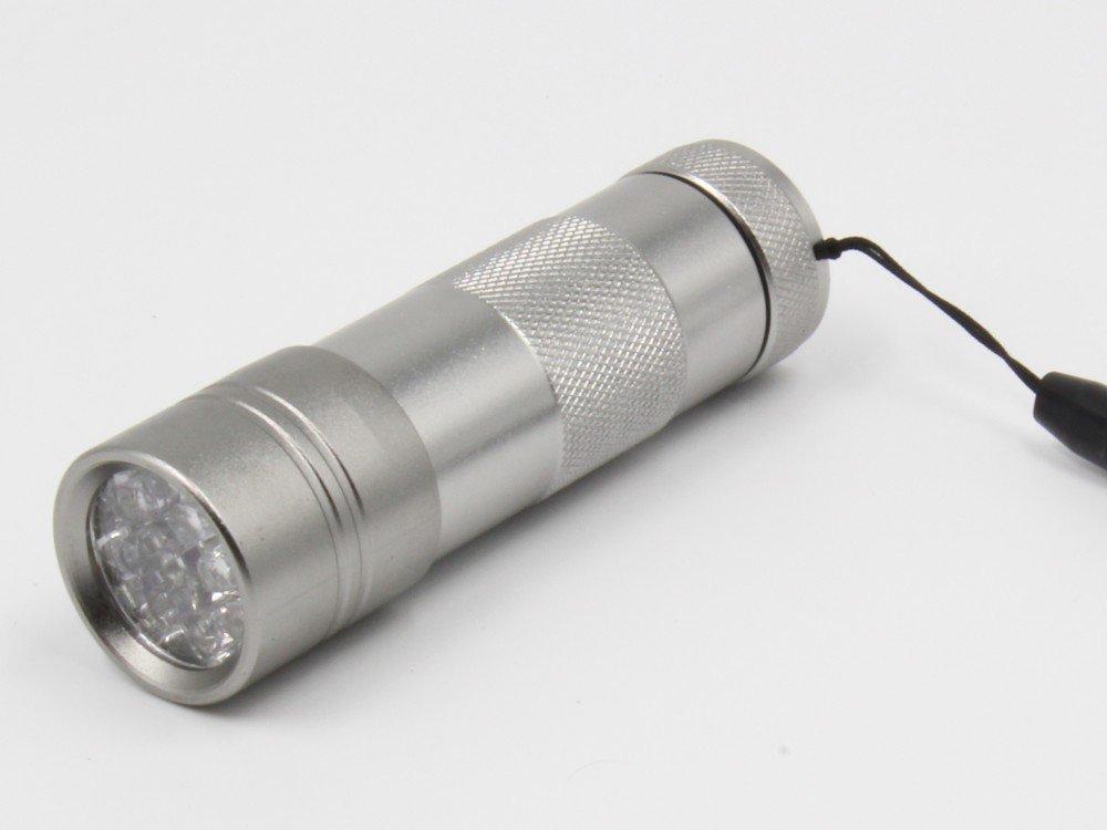 A handy UV light with various including phosphorescence for luminous resin and counterfeit 12-LED (silver) uses, paint, curing, detection.
A handy UV light with various including phosphorescence for luminous resin and counterfeit 12-LED (silver) uses, paint, curing, detection.