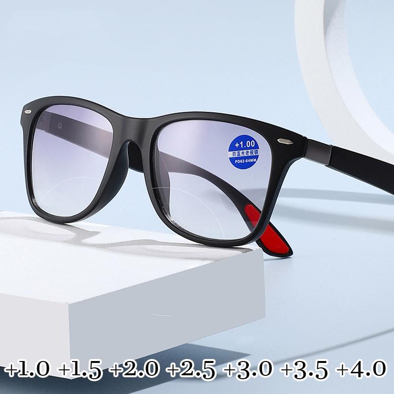 Fashion Anti Blue Rays Reading Sunglasses Women Men Bifocal Far and Near Presbyopia Eyeglasses Unisex Gradient Clear Len Outdoor Eyewear
Fashion Anti Blue Rays Reading Sunglasses Women Men Bifocal Far and Near Presbyopia Eyeglasses Unisex Gradient Clear Len Outdoor Eyewear