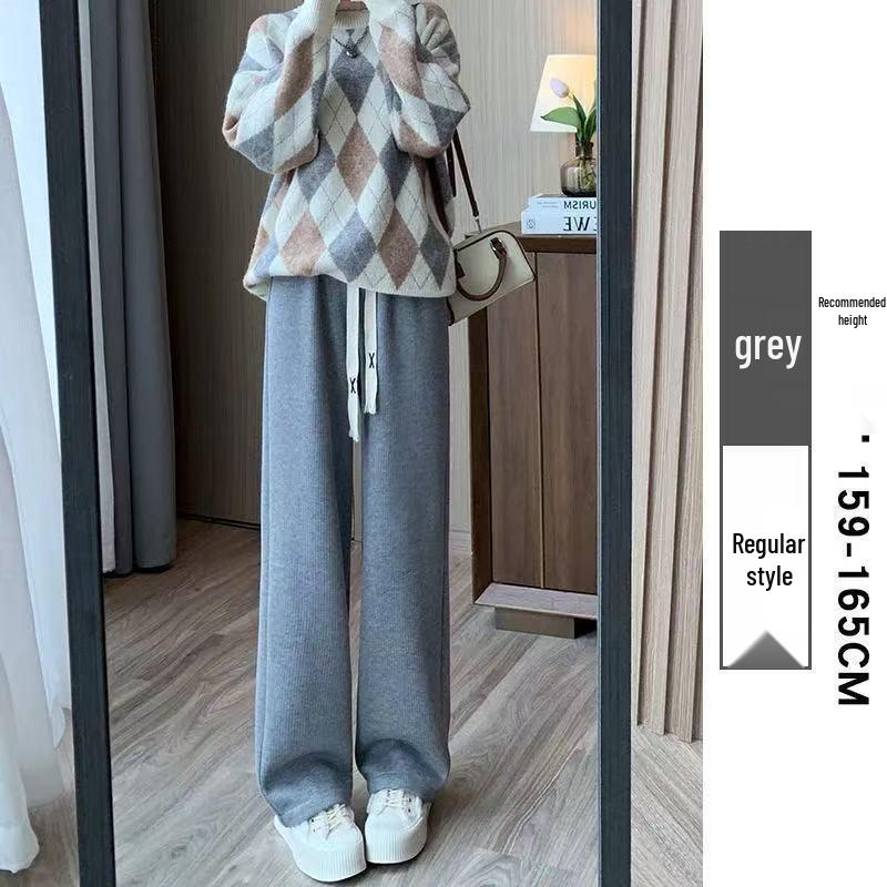 Women s High Waist Slimming Plush Wide-Leg Pants - Warm, Versatile, Casual M 40-50 kg
Women s High Waist Slimming Plush Wide-Leg Pants - Warm, Versatile, Casual M 40-50 kg