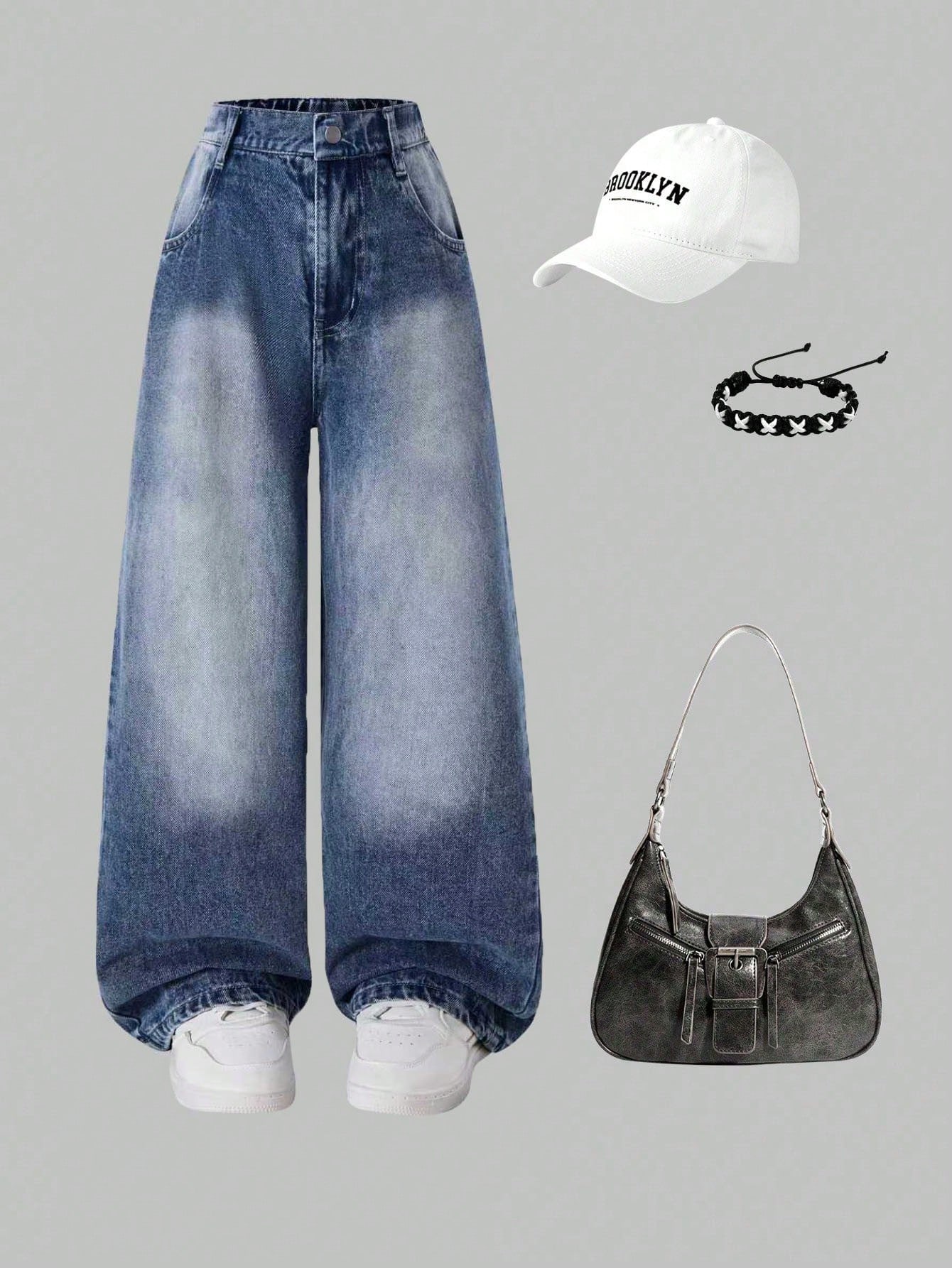 Girls Denim Trousers (Single Item) — New Spring/Autumn Collection: Casual, Retro-Chic Style for Comfortable Everyday Wear 12Y світло-синій колір
Girls Denim Trousers (Single Item) — New Spring/Autumn Collection: Casual, Retro-Chic Style for Comfortable Everyday Wear 12Y світло-синій колір