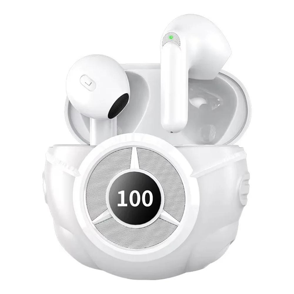 X79 Wireless Earbuds Semi In Ear Noise Cancelling HiFi Stereo Sound Bluetooth-Compatible Earphones White
X79 Wireless Earbuds Semi In Ear Noise Cancelling HiFi Stereo Sound Bluetooth-Compatible Earphones White
