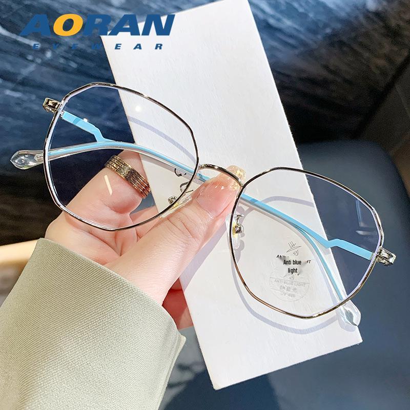 Женские очки Polygon от близорукости с защитой от синего света - Готовы к изготовлению по рецепту, Легкая металлическая оправа
Женские очки Polygon от близорукости с защитой от синего света - Готовы к изготовлению по рецепту, Легкая металлическая оправа