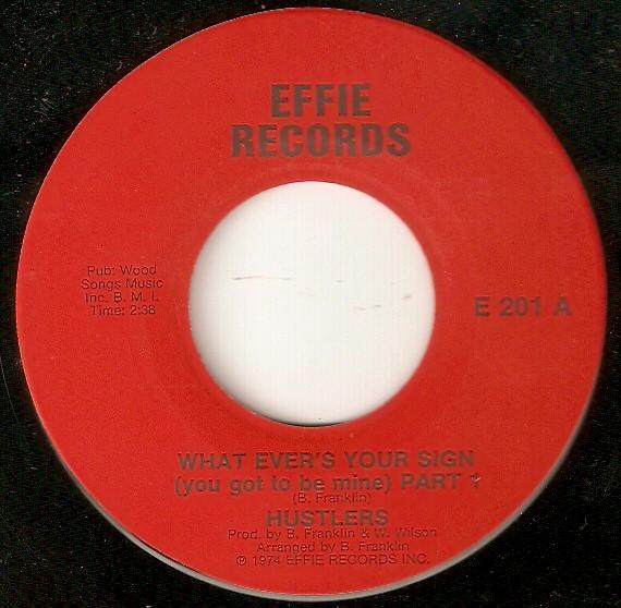 7-дюймовая пластинка HUSTLERS What Evers Your Sign You Got To B E201 Effie Records 1974 США SoulFunk Б/у
7-дюймовая пластинка HUSTLERS What Evers Your Sign You Got To B E201 Effie Records 1974 США SoulFunk Б/у