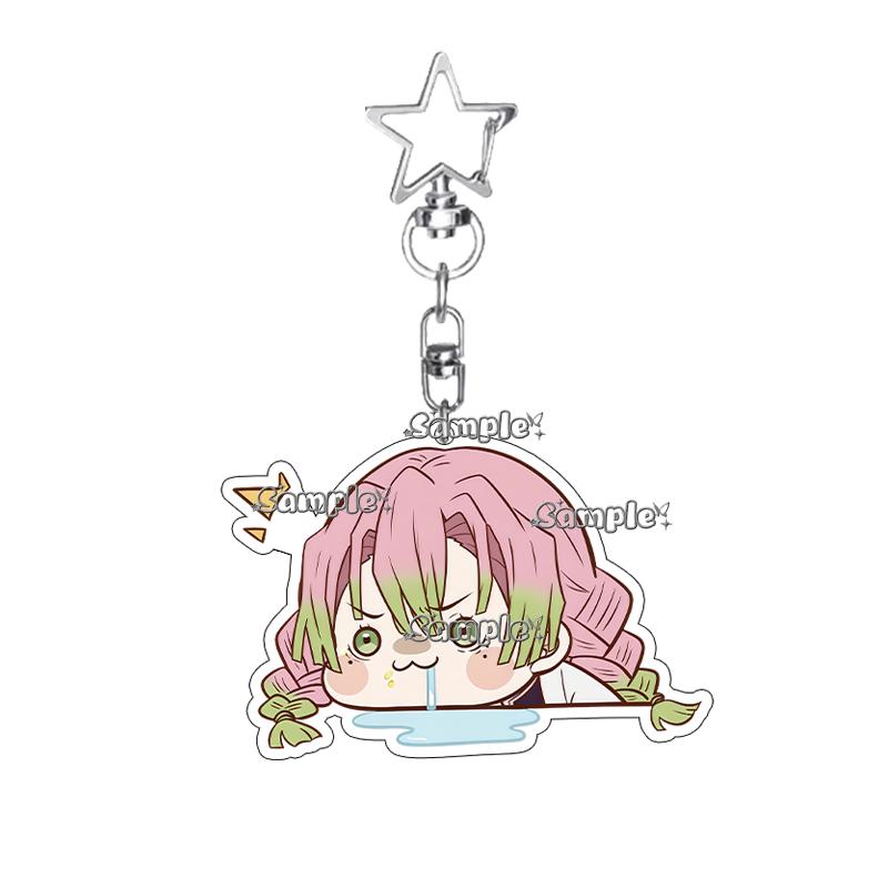 Cartoon Acrylic Keychain Tanjiro Nezuko Kanawo Kochou Shinobu Anime Q Version Ornament Cute Accessory Backpack Students Pendant about 5cm
Cartoon Acrylic Keychain Tanjiro Nezuko Kanawo Kochou Shinobu Anime Q Version Ornament Cute Accessory Backpack Students Pendant about 5cm