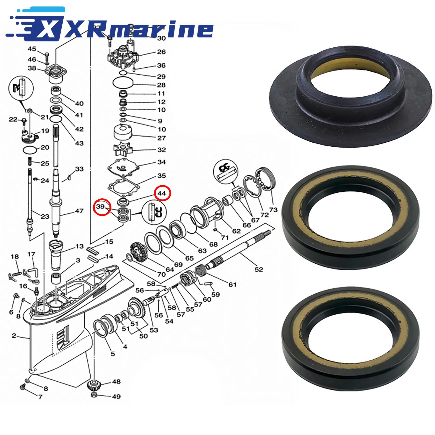 Water Pump Oil Seal Combo Kit Compatible with Yamaha 2/4 Stroke 75-300 HP Outboard Motor 6E5-45344-00 93101-28M16-00 Water Pump Oil Seal
Water Pump Oil Seal Combo Kit Compatible with Yamaha 2/4 Stroke 75-300 HP Outboard Motor 6E5-45344-00 93101-28M16-00 Water Pump Oil Seal