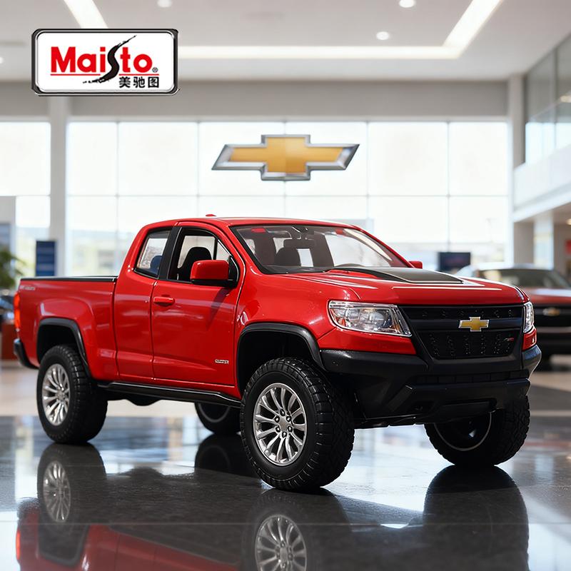Maisto 1:27 Chevrolet Colorado ZR2 2017 Alloy Car Diecasts & Toy Vehicles Car Model Miniature Scale Model Car For Children
Maisto 1:27 Chevrolet Colorado ZR2 2017 Alloy Car Diecasts & Toy Vehicles Car Model Miniature Scale Model Car For Children