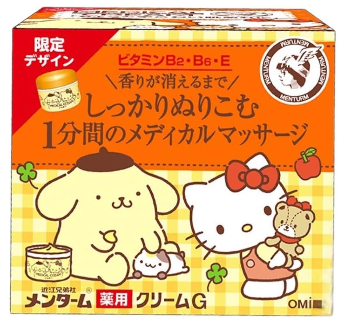 Omi Brothers Mentham Medical Cream G Ограниченная упаковка 145 г x 1 Ограниченный дизайн
Omi Brothers Mentham Medical Cream G Ограниченная упаковка 145 г x 1 Ограниченный дизайн