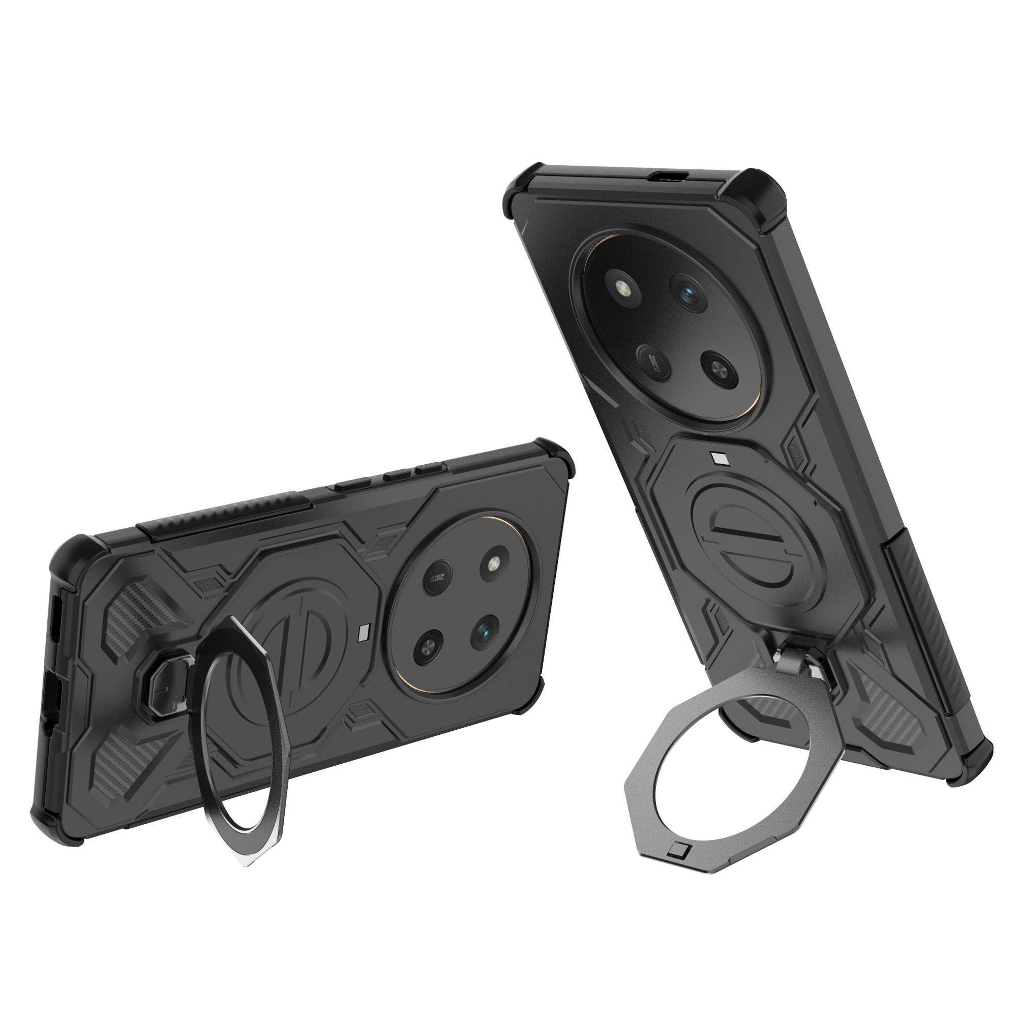 For Honor X60 Pro 5G/X9c 5G Magnetic Case Rotating Metal Kickstand Shockproof PC+TPU Phone Back Cover Black
For Honor X60 Pro 5G/X9c 5G Magnetic Case Rotating Metal Kickstand Shockproof PC+TPU Phone Back Cover Black