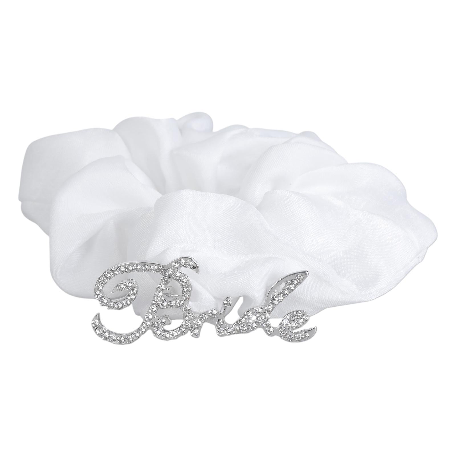 Rhinestone Letter Bride Scrunchies for Updos Hair Elastic Hair Circles Hair Ties Scrunchy Wedding Ceremony Hair Bands білий
Rhinestone Letter Bride Scrunchies for Updos Hair Elastic Hair Circles Hair Ties Scrunchy Wedding Ceremony Hair Bands білий