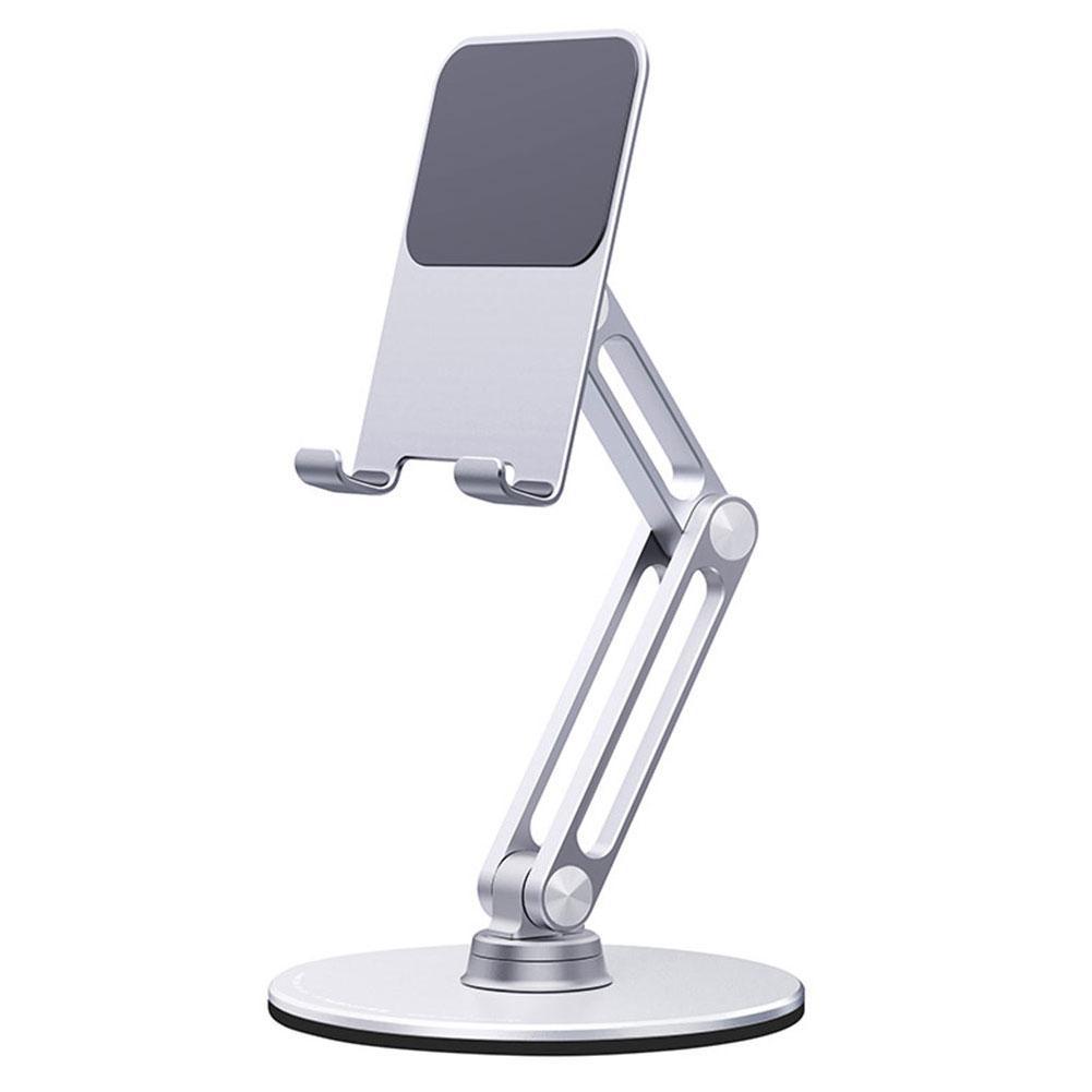 BONERUY L06X Cell Phone Stand Aluminum Alloy Tablet Cradle Desktop Dock 360 Degree Rotating Foldable Phone Holder Silver
BONERUY L06X Cell Phone Stand Aluminum Alloy Tablet Cradle Desktop Dock 360 Degree Rotating Foldable Phone Holder Silver