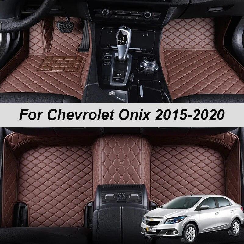 Кожаные автомобильные коврики на заказ для Chevrolet Onix 2015 2016 2017 2018 2019 2020, ковры, подушечки для ног, аксессуары
Кожаные автомобильные коврики на заказ для Chevrolet Onix 2015 2016 2017 2018 2019 2020, ковры, подушечки для ног, аксессуары