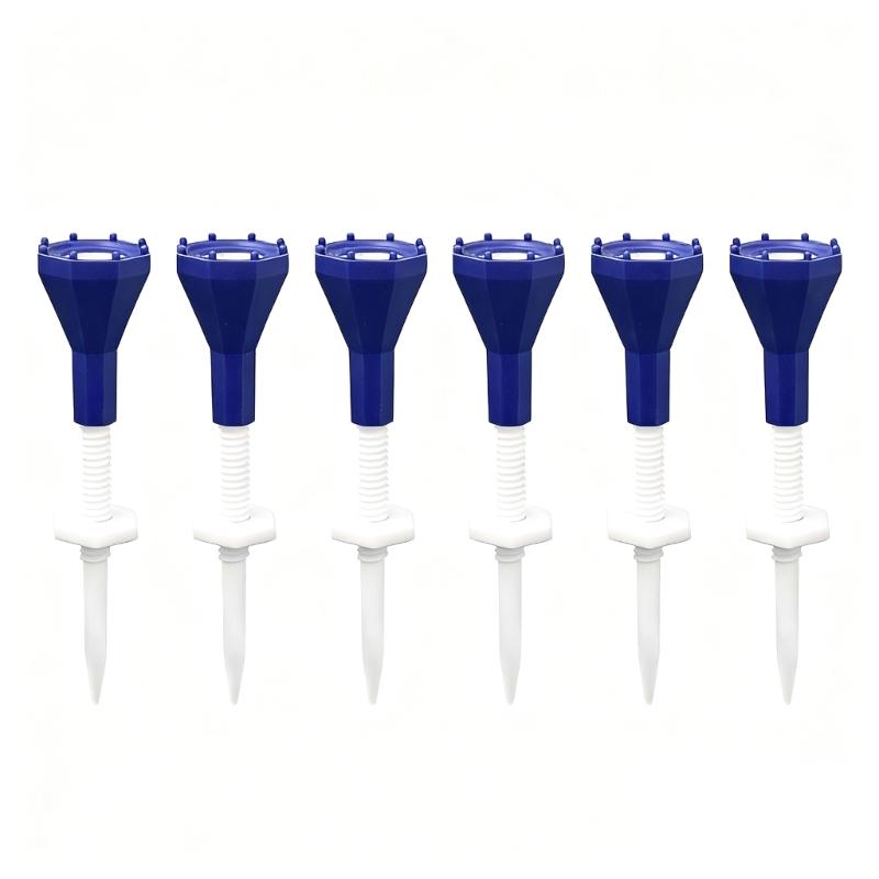 6Pcs Professional Golf Tees Adjustable Height Shock Resistant Structure Silicone Top Golf Tees For Improved Accuracy 1
6Pcs Professional Golf Tees Adjustable Height Shock Resistant Structure Silicone Top Golf Tees For Improved Accuracy 1