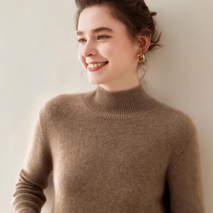 Women’s Cashmere Drop-Shoulder Sweater – Seven-Needle Knit, Half-High Neck, Solid Color, Loose Fit, Soft & Warm. XXL
Women’s Cashmere Drop-Shoulder Sweater – Seven-Needle Knit, Half-High Neck, Solid Color, Loose Fit, Soft & Warm. XXL