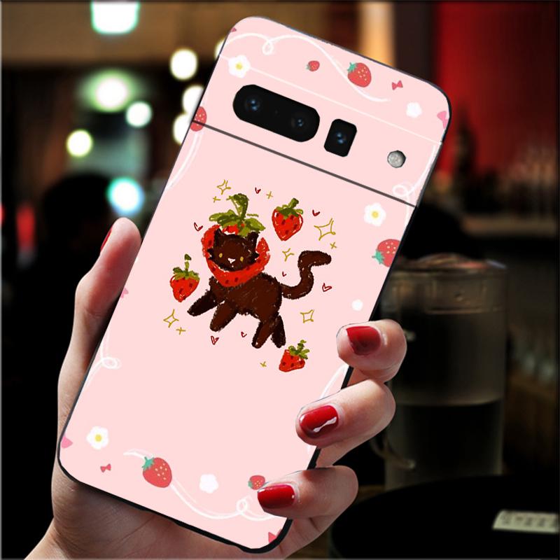 For Google Pixel 10 9 Pro XL Silicone Phone Soft Case For Google Pixel 9A 8A 7A 6A 5 Cover Shell Strawberry Fruit Cat Google Pixel 6
For Google Pixel 10 9 Pro XL Silicone Phone Soft Case For Google Pixel 9A 8A 7A 6A 5 Cover Shell Strawberry Fruit Cat Google Pixel 6