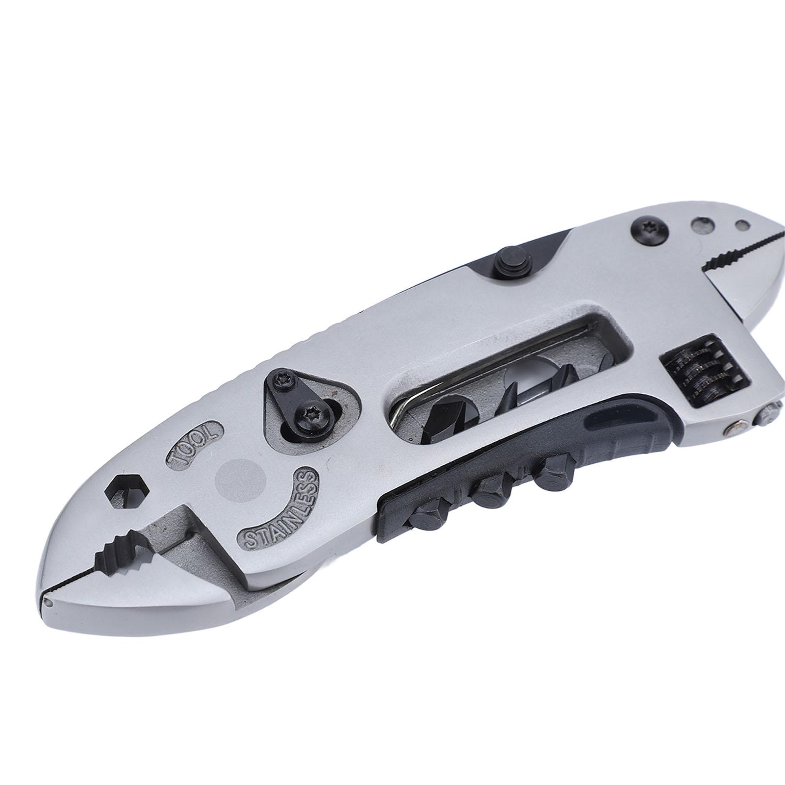 Multitool Wrench 3 Tools Stainless Steel High Hardness Effort Saving Foldable Multitool Pliers for
Multitool Wrench 3 Tools Stainless Steel High Hardness Effort Saving Foldable Multitool Pliers for
