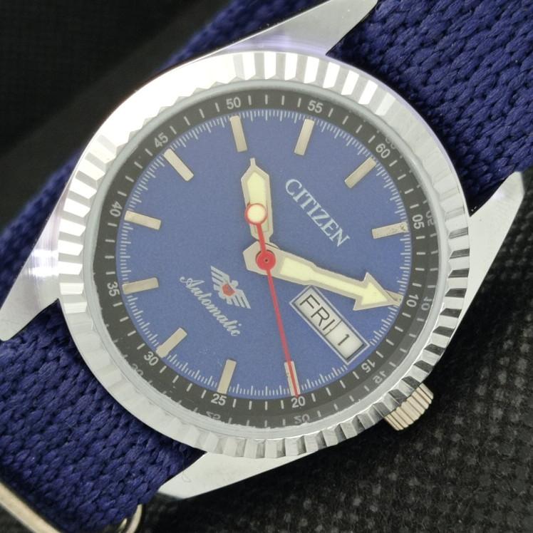 REFURBISHED VINTAGE CITIZEN AUTO 8200 JAPAN MENS D/D BLUE WATCH 610a-a317586-9 SKU610a-a317586
REFURBISHED VINTAGE CITIZEN AUTO 8200 JAPAN MENS D/D BLUE WATCH 610a-a317586-9 SKU610a-a317586