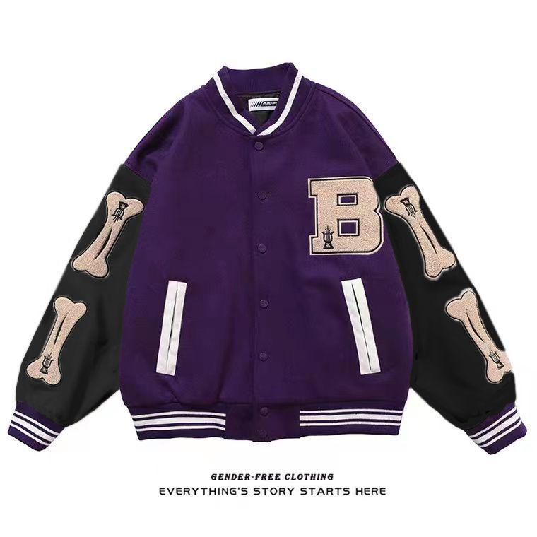 Guochao Men s Embroidered Color Block Baseball Jacket - Trendy Hip Hop Streetwear Outerwear. XXL фиолетовый
Guochao Men s Embroidered Color Block Baseball Jacket - Trendy Hip Hop Streetwear Outerwear. XXL фиолетовый