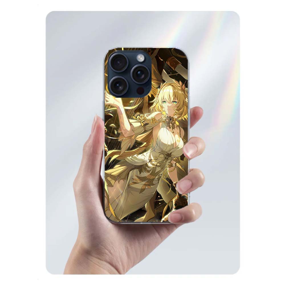 Star Rail Aglaea Clear Phone Case For Iphone 17 Air 16 Pro Max 15 Pro 14 Plus 17E 16E 11 13 12 Mini Cover Cases Fundas Cell TPU iPhone XR
Star Rail Aglaea Clear Phone Case For Iphone 17 Air 16 Pro Max 15 Pro 14 Plus 17E 16E 11 13 12 Mini Cover Cases Fundas Cell TPU iPhone XR