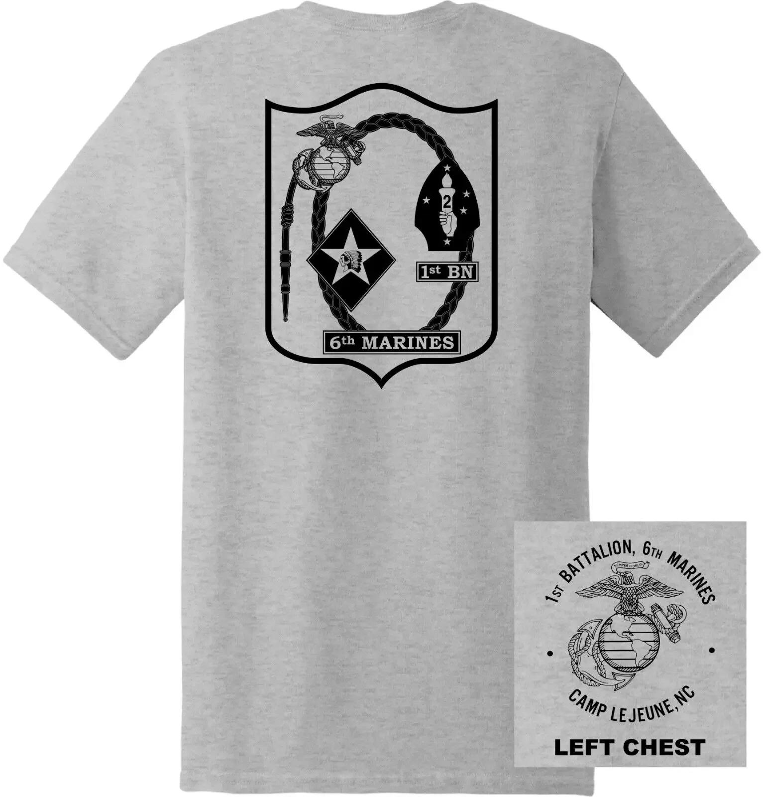 1st Battalion 6th Marine Regiment US Marine Corps TShirt 100 Cotton ONeck Short Sleeve Summer Casual Mens Tshirt Size S3XL S
1st Battalion 6th Marine Regiment US Marine Corps TShirt 100 Cotton ONeck Short Sleeve Summer Casual Mens Tshirt Size S3XL S
