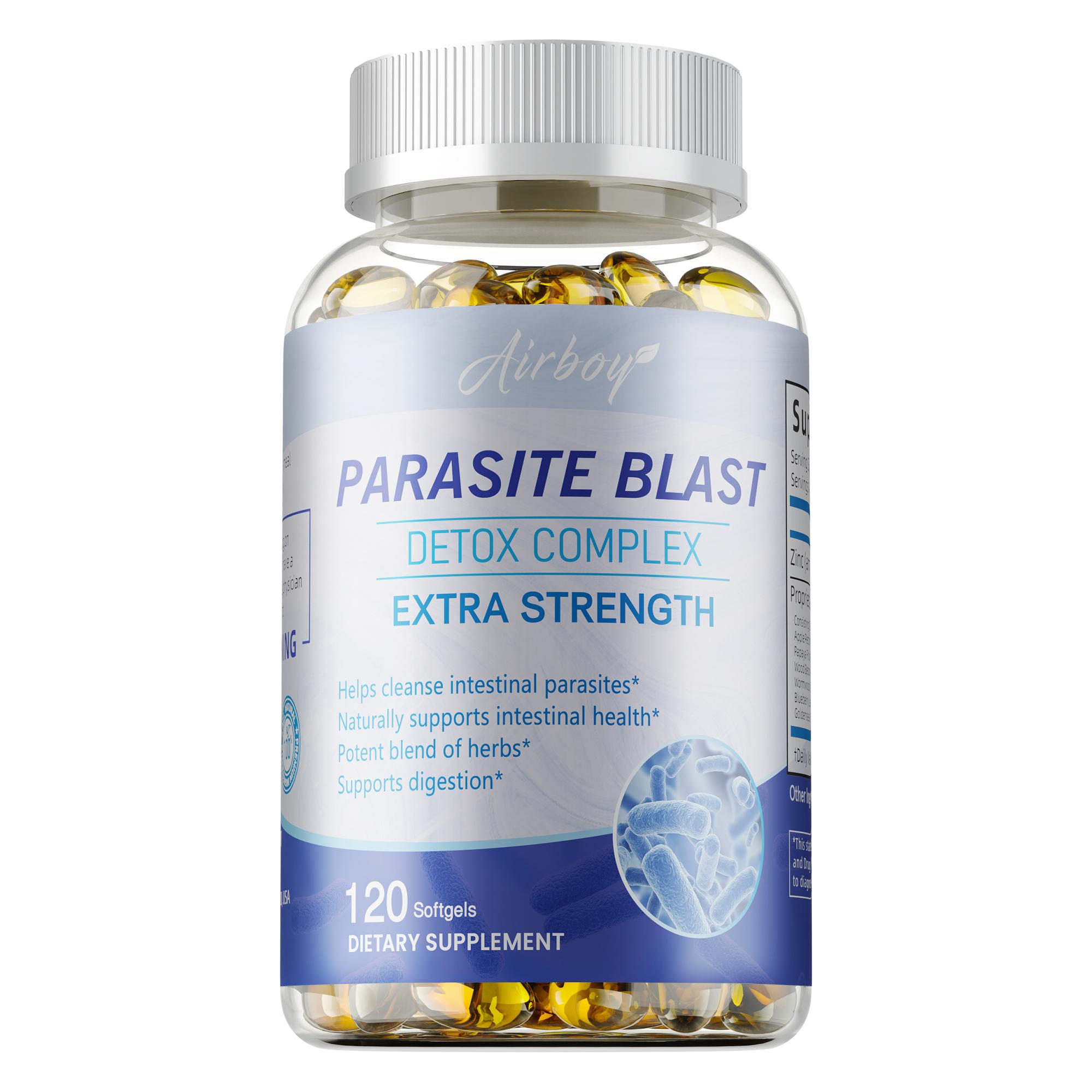 Parasite Blast Detox Complex - 120 Capsules - Eliminate Parasites for Gut Health 120
Parasite Blast Detox Complex - 120 Capsules - Eliminate Parasites for Gut Health 120