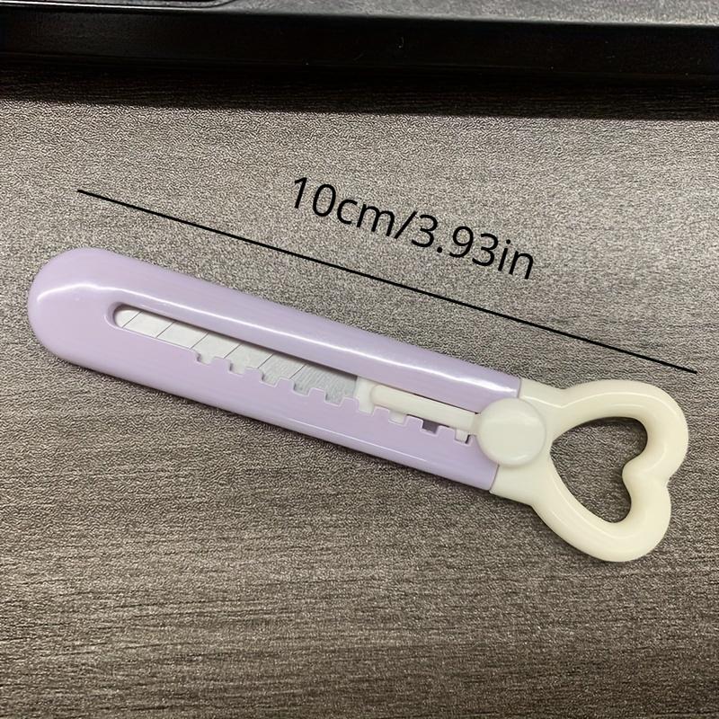 1pc Cute Mini Love Art Knife, School, Office Supplies, Cutting Tools, Student Stationery, Delivery Knife фіолетовий
1pc Cute Mini Love Art Knife, School, Office Supplies, Cutting Tools, Student Stationery, Delivery Knife фіолетовий