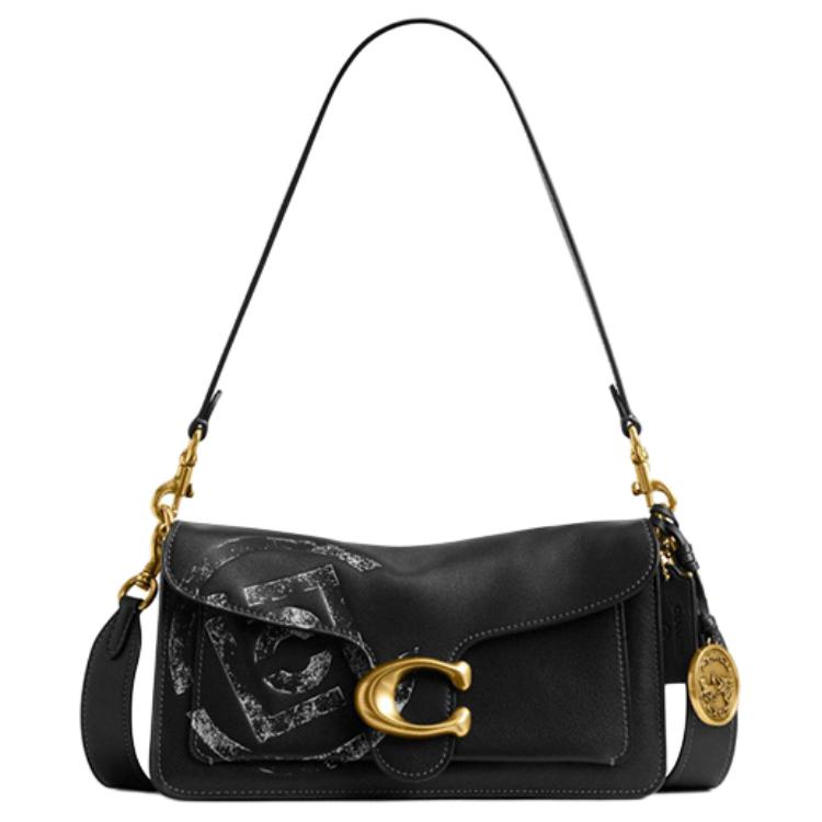 Coach X CLOT Collaboration Tabby 26 Premium Commuter Flap Leather Crossbody Shoulder Bag Medium Women bags Black CDW26-B4M2 Basic Set (Bag+Dust Bag)
Coach X CLOT Collaboration Tabby 26 Premium Commuter Flap Leather Crossbody Shoulder Bag Medium Women bags Black CDW26-B4M2 Basic Set (Bag+Dust Bag)