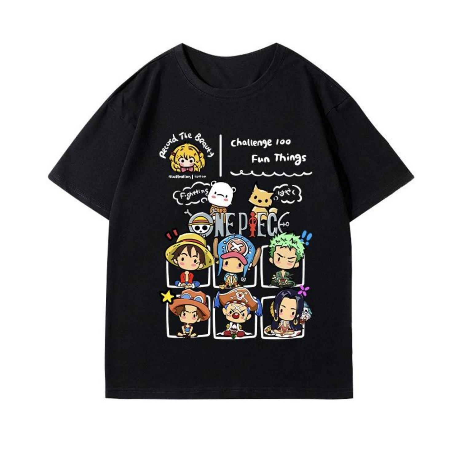 ONE PIECE Хлопковый Топ Футболка С коротким рукавом Мужская и Женская Летняя Большого Размера Свободный и Тонкий Одежда для Студентов Родителей и Детей Топ S чёрный
ONE PIECE Хлопковый Топ Футболка С коротким рукавом Мужская и Женская Летняя Большого Размера Свободный и Тонкий Одежда для Студентов Родителей и Детей Топ S чёрный