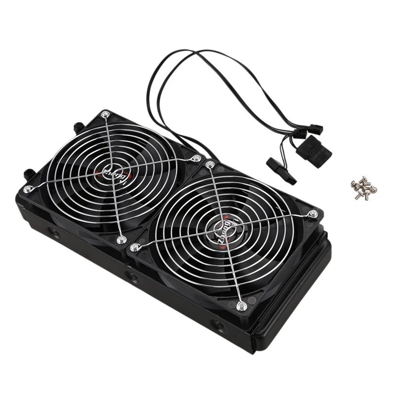 Aluminum 240mm 10 Pipe Water Cooling Cooled Row Heat Exchanger Radiator with Fan for CPU PC Water Cooling System
Aluminum 240mm 10 Pipe Water Cooling Cooled Row Heat Exchanger Radiator with Fan for CPU PC Water Cooling System