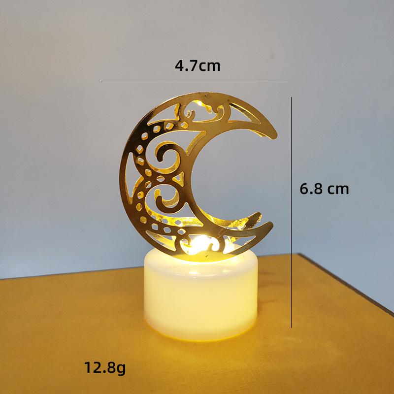 Eid Mubarak Decorative Raya Flameless LED Candles Lights Moon Star Night Lamp Gift For Ramadan Home Table Party DIY Supplies RGB
Eid Mubarak Decorative Raya Flameless LED Candles Lights Moon Star Night Lamp Gift For Ramadan Home Table Party DIY Supplies RGB