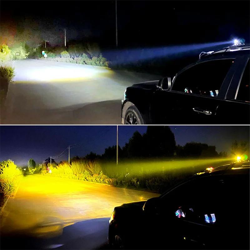 Мотоциклетный мини-фара дальнего света Dual Colo LED двухцветный прожекторный луч противотуманные фары противотуманные фары аксессуары 9-36 В квадроцикл скутер мото чёрный
Мотоциклетный мини-фара дальнего света Dual Colo LED двухцветный прожекторный луч противотуманные фары противотуманные фары аксессуары 9-36 В квадроцикл скутер мото чёрный