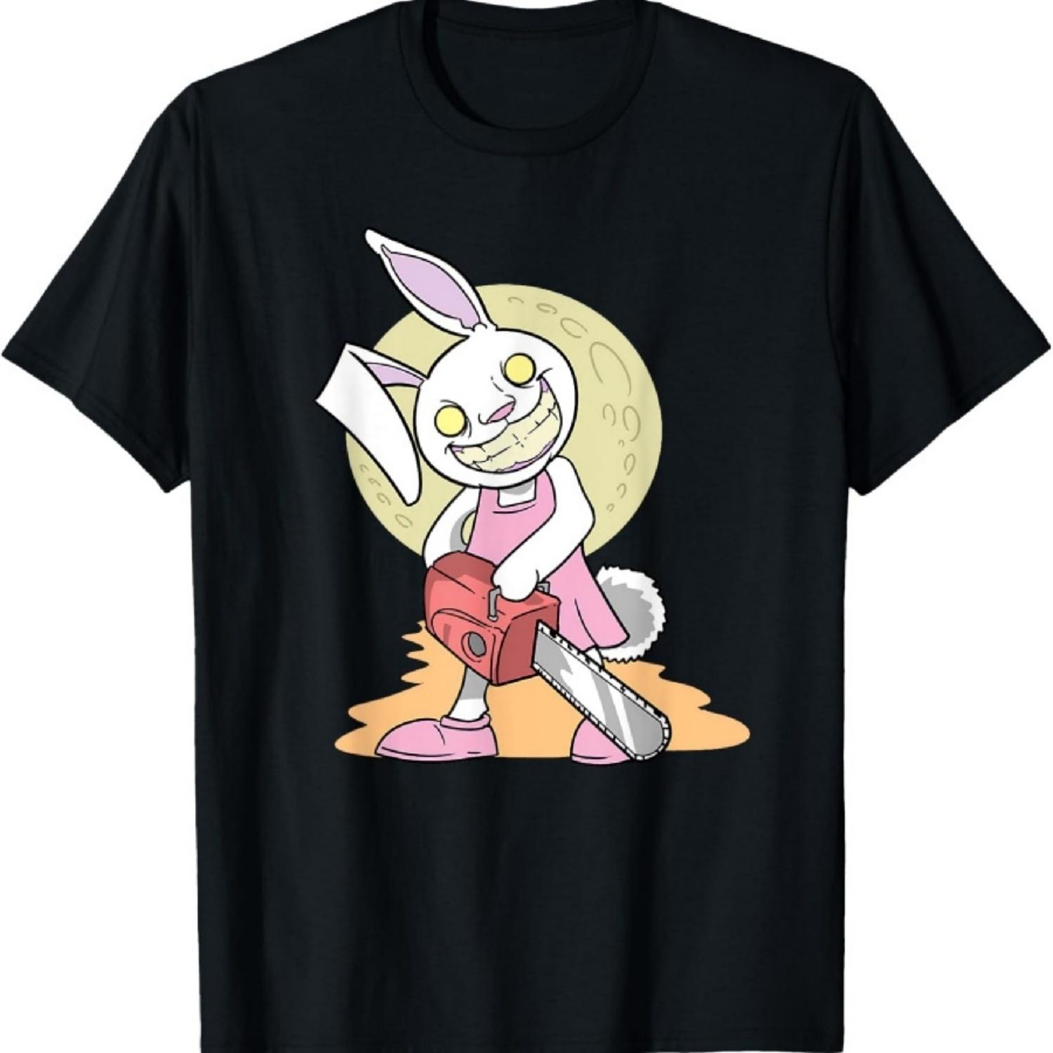 Psycho Chainsaw Bunny Halloween T-Shirt XXXXXL чорний
Psycho Chainsaw Bunny Halloween T-Shirt XXXXXL чорний