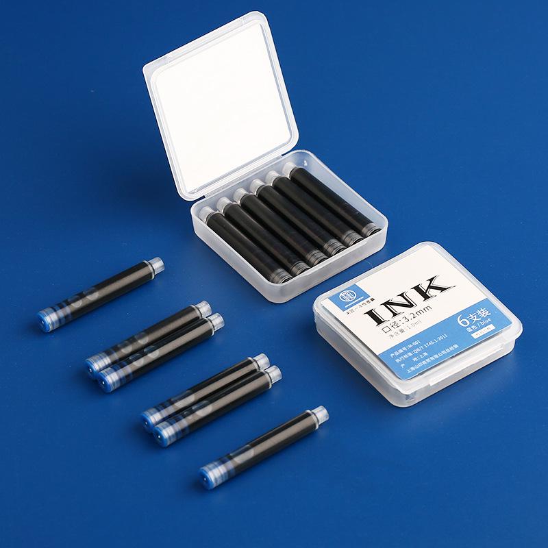Universal 3.2mm Disposable Ink Cartridges for Primary Students, Replaceable Blue-Black Ink Pure Blue 3 Boxes
Universal 3.2mm Disposable Ink Cartridges for Primary Students, Replaceable Blue-Black Ink Pure Blue 3 Boxes