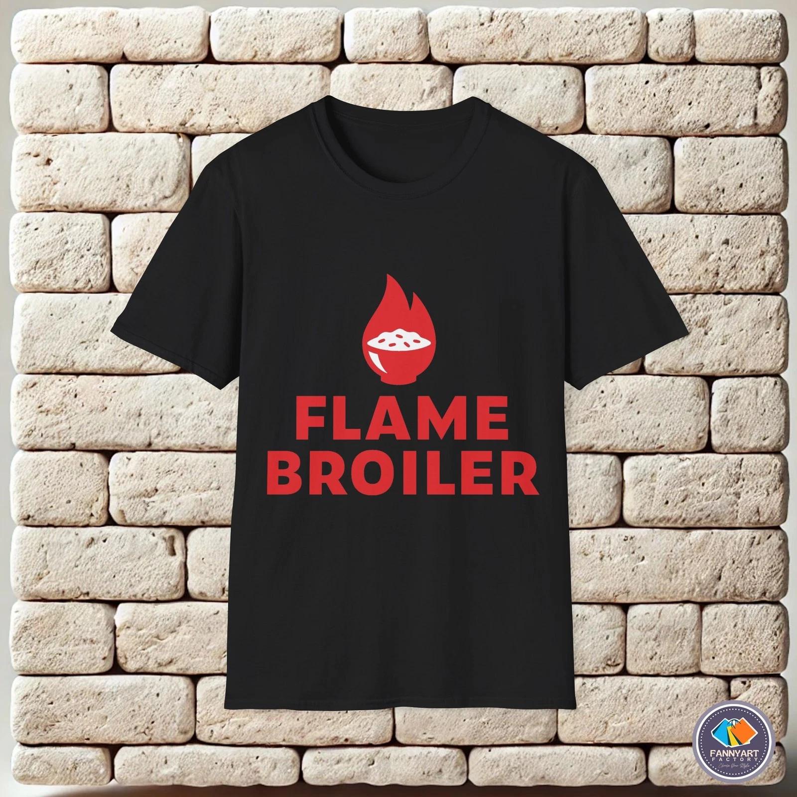 Flame Broiler Logo Unisex T-Shirt 2XL
Flame Broiler Logo Unisex T-Shirt 2XL