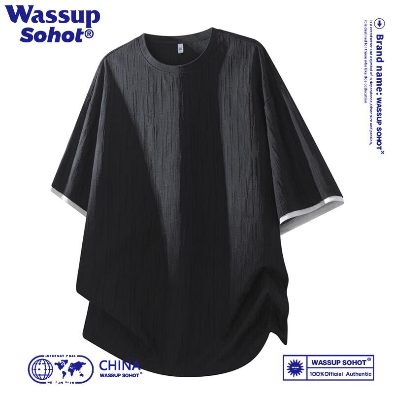 Wassup Sohot Men s Retro Round Neck Solid Color T-Shirt 3XL
Wassup Sohot Men s Retro Round Neck Solid Color T-Shirt 3XL