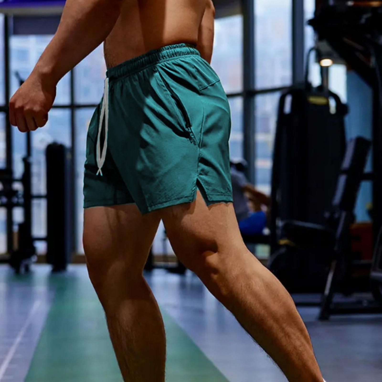 Men Athletic Shorts Lightweight Quick Dry Drawstring Waist Side Split Hem Breathable Mesh Lined Training Shorts XXXL
Men Athletic Shorts Lightweight Quick Dry Drawstring Waist Side Split Hem Breathable Mesh Lined Training Shorts XXXL