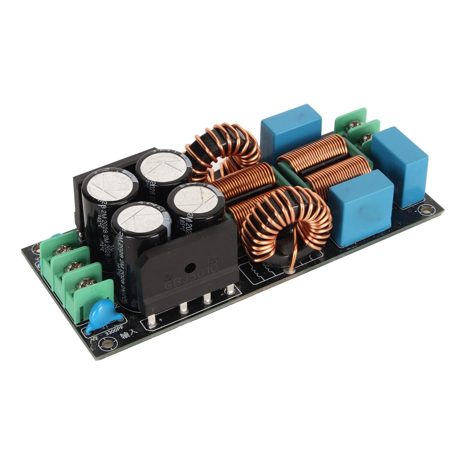 Power Supply Filter Board Professional Compact Durable EMI Suppression Module for Power Amplifier
Power Supply Filter Board Professional Compact Durable EMI Suppression Module for Power Amplifier