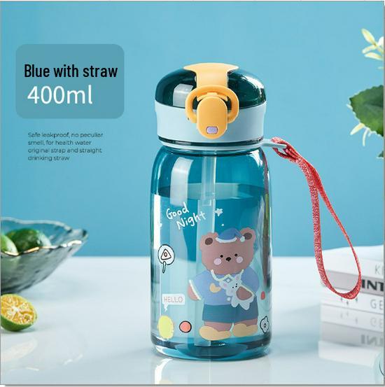Portable Cute Straw Water Bottle for Boys - Summer Cup for Primary School Students 500ml with Straw синий
Portable Cute Straw Water Bottle for Boys - Summer Cup for Primary School Students 500ml with Straw синий