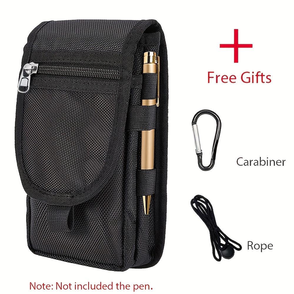 Water-Resistant Nylon Waist Bag: Unisex, Multi-Compartment Design with Phone Pocket & Pen Holder чорний
Water-Resistant Nylon Waist Bag: Unisex, Multi-Compartment Design with Phone Pocket & Pen Holder чорний