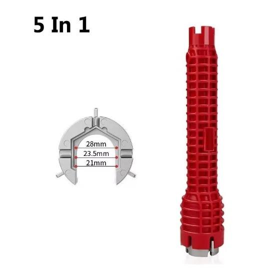 Гайковий ключ для ванної кімнати Гайковий ключ для лотка Змішувач Ключ для монтажу Сантехнічний монтажний ключ Протиковзкий інструмент для ремонту кухонної раковини 18 в 1
Гайковий ключ для ванної кімнати Гайковий ключ для лотка Змішувач Ключ для монтажу Сантехнічний монтажний ключ Протиковзкий інструмент для ремонту кухонної раковини 18 в 1