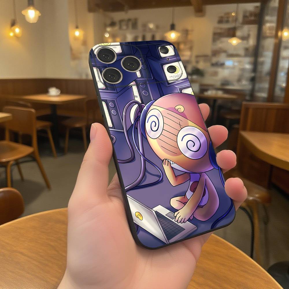 K-Keroro G-Gunsou Frog Phone Case For iPhone 17,16,15,14,13,12,11,Pro,Max,Plus Black Shockproof Soft Cover iPhone15pro
K-Keroro G-Gunsou Frog Phone Case For iPhone 17,16,15,14,13,12,11,Pro,Max,Plus Black Shockproof Soft Cover iPhone15pro
