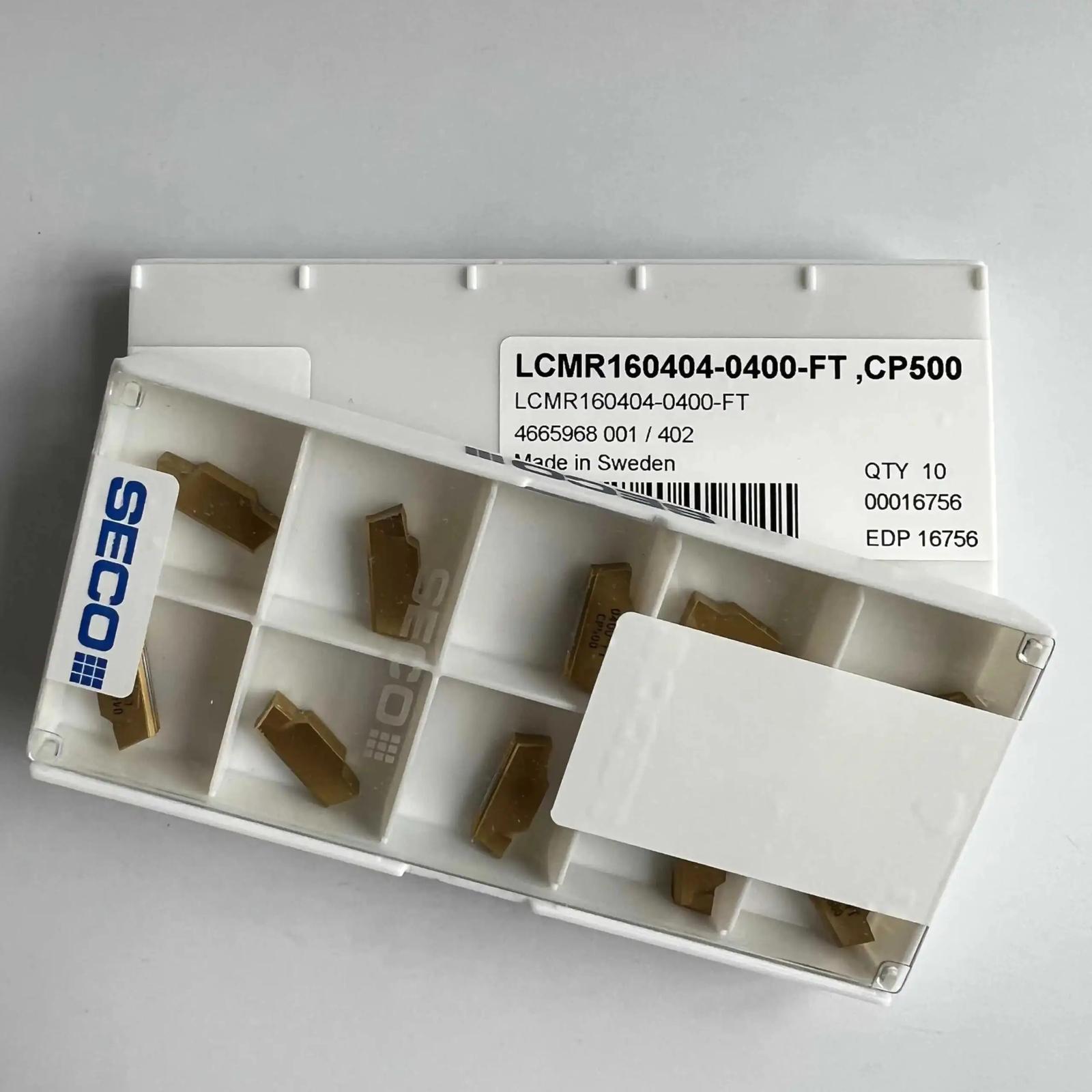 SECO / LCMR160404-0400-FT,CP500 /Original genuine CNC alloy blade 10 PCS
SECO / LCMR160404-0400-FT,CP500 /Original genuine CNC alloy blade 10 PCS
