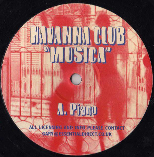 12inch Record HAVANNA CLUB - Musica HAVANNACLUB1 Not On Label UK Dance & Electronica Used
12inch Record HAVANNA CLUB - Musica HAVANNACLUB1 Not On Label UK Dance & Electronica Used