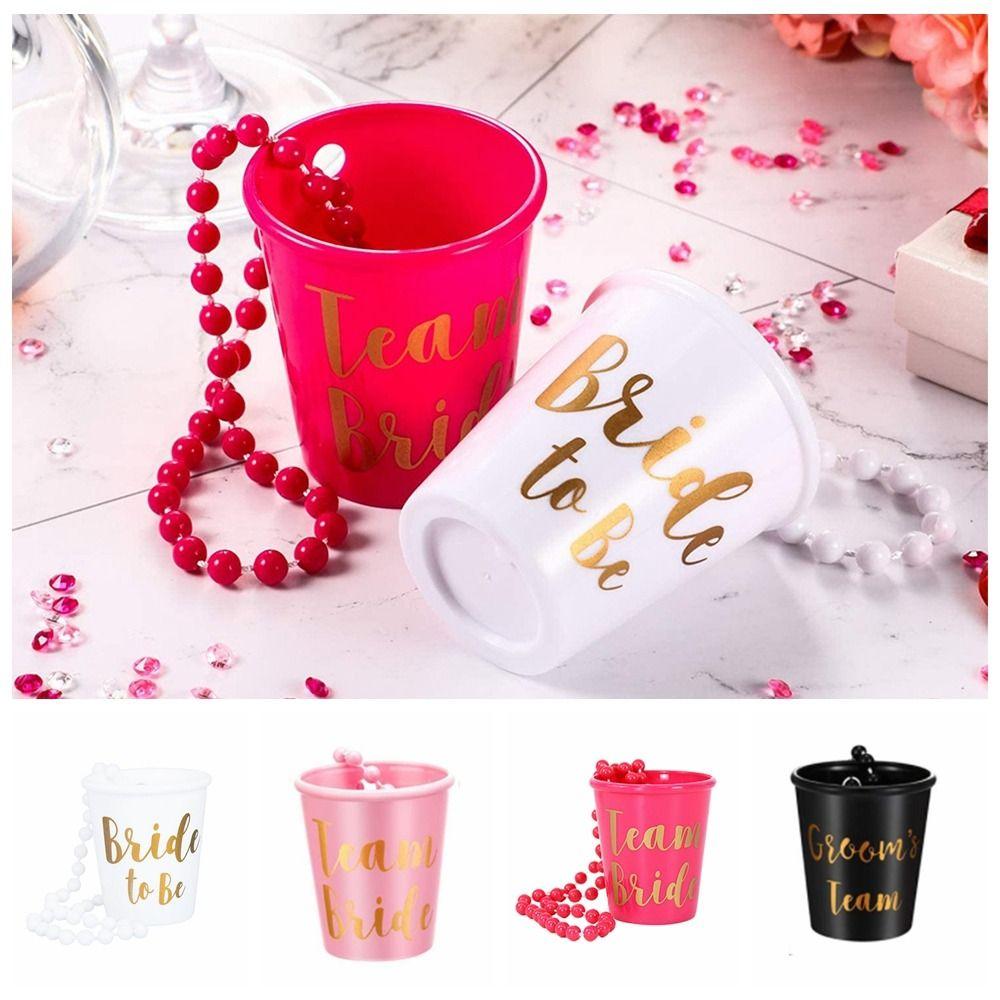 Drinking Cups Bride Cup with Necklace Necklace Cup Party Supplies Groom Cup Bachelorette Party
Drinking Cups Bride Cup with Necklace Necklace Cup Party Supplies Groom Cup Bachelorette Party