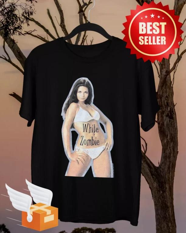 White Zombie Shirt Supersexy Swingin Men Black T-Shirt 4XL
White Zombie Shirt Supersexy Swingin Men Black T-Shirt 4XL