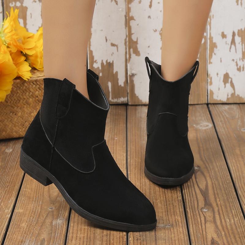 Женская обувь 2024 года, горячая распродажа, женские сапоги с рукавами, осенние туфли с острым носком, однотонные женские короткие ботинки челси на низком каблуке 36 чёрный
Женская обувь 2024 года, горячая распродажа, женские сапоги с рукавами, осенние туфли с острым носком, однотонные женские короткие ботинки челси на низком каблуке 36 чёрный