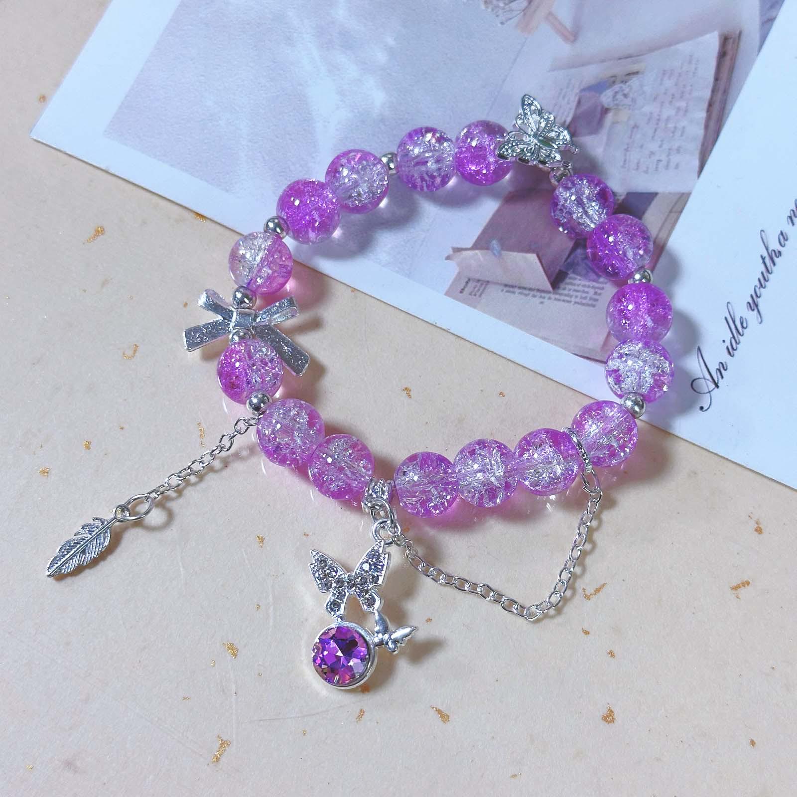Mori Style Fairy Butterfly Bracelet: Sweet Gift for Girlfriend or Best Friend With Bag
Mori Style Fairy Butterfly Bracelet: Sweet Gift for Girlfriend or Best Friend With Bag