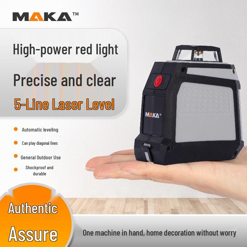 Maka MK193 High-Precision 360° Infrared Laser Line Level
Maka MK193 High-Precision 360° Infrared Laser Line Level