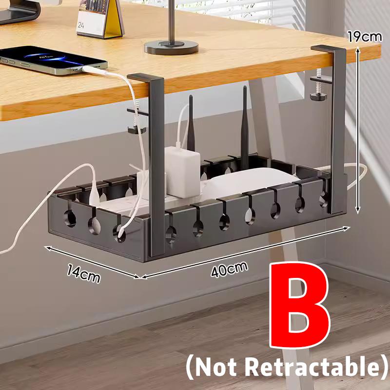 40/74cm Under Desk Cable Management Tray Home Office PC Computer Router Cables Wire Organizer Extendable Storage Metal Rack
40/74cm Under Desk Cable Management Tray Home Office PC Computer Router Cables Wire Organizer Extendable Storage Metal Rack